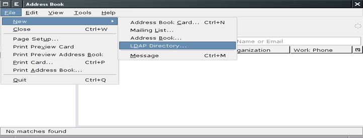 Thunderbird - Address Book