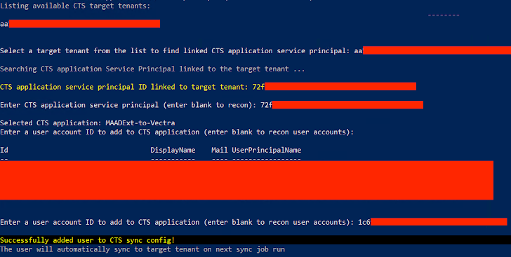 Microsoft Cross-Tenant Synchronization