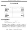 Document showing personal information about a victim - Data Breach