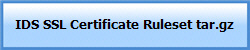 IDS SSL Certificate Ruleset tar.gz