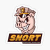 SNORT - Intrusion Detection - Cyber security" Sticker for Sale by clubtee |  Redbubble